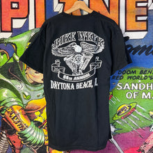 Load image into Gallery viewer, Y2K Daytona Beach Bike Week Black Tee Shirt Size XL
