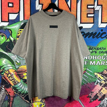 Load image into Gallery viewer, Fear Of God Essentials Logo Heather Grey S/S Tee Size M

