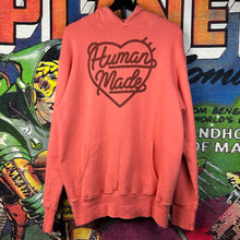 Load image into Gallery viewer, Human Made Logo Hoodie Size Large

