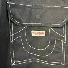 Load image into Gallery viewer, True Religion Bobby Baggy Jet Black Cargo Pants Size 32
