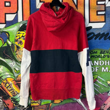 Load image into Gallery viewer, Bape College Colorblock Full-Zip Hoodie Size Medium
