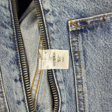 Load image into Gallery viewer, Stussy Denim Zip Up Jacket Size Small
