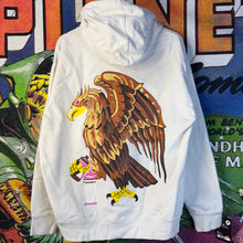 Load image into Gallery viewer, Awful Lot Of Cough Syrup Mexico White Hoodie Size Medium
