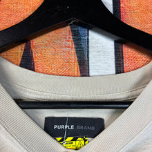 Load image into Gallery viewer, Purple Brand Beige Tee Size XL
