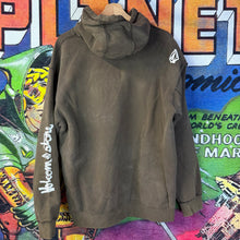 Load image into Gallery viewer, Y2K Volcom Brown Pullover Hoodie Size Medium
