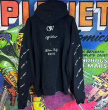 Load image into Gallery viewer, Off White Virgil Abloh 23 Full Zip Hoodie Size XL
