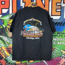 Load image into Gallery viewer, Y2K Harley Davidson American Flag Eagle Tee Size XL

