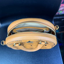 Load image into Gallery viewer, MCM Essential Visetos Half Moon Tote Bag
