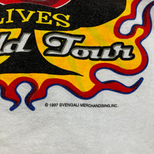 Load image into Gallery viewer, Vintage 90s 1997 Aerosmith 9 Lives Tour Tee Size XL
