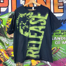Load image into Gallery viewer, Vintage Y2K “Release” Lion Head Tee Size XL
