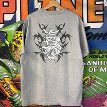Load image into Gallery viewer, Y2K Top Heavy Dragon Grey Tee Shirt Size XL
