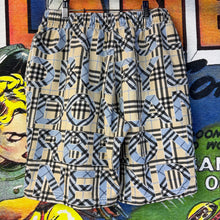 Load image into Gallery viewer, Burberry Blue Logo &amp; Check Print Swim Martin Shorts Size Small
