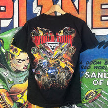 Load image into Gallery viewer, Monster Jam World Tour Tee Size Medium
