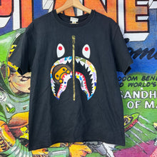 Load image into Gallery viewer, Bape Multi Camo Milo Shark Tee Size Medium
