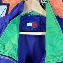 Load image into Gallery viewer, Vintage 90s Tommy Hilfiger color block WindBreaker Jacket
