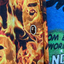 Load image into Gallery viewer, Bape Flame Slim Sweatpants Size XL
