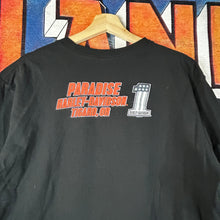 Load image into Gallery viewer, Harley Davidson ‘One Wicked Ride’ Flaming Clown Tee Size L
