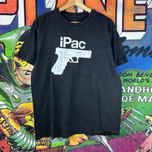 Load image into Gallery viewer, iPac Gun Apple Joke Tee Size Large
