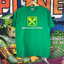 Load image into Gallery viewer, Y2K ‘Spooning Leads to Forking’ Tee Size Medium
