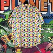 Load image into Gallery viewer, Bape Baby Milo Multi Camo Button Up Size L
