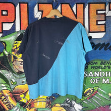Load image into Gallery viewer, Vintage 90s Galveston Isle Bullets AOP Tee Size Large
