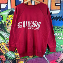 Load image into Gallery viewer, Vintage 80's Guess "Products" SweatShirt Size Large
