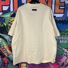 Load image into Gallery viewer, Fear of God Essentials Garden Yellow Tee Size Medium
