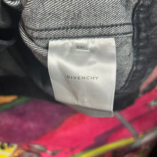 Load image into Gallery viewer, Givenchy Dragon Denim Jacket Black Size 2XL
