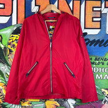 Load image into Gallery viewer, Vintage 90s Tommy Hilfiger Jeans WindBreaker Jacket Size Youth Large ￼
