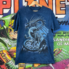 Load image into Gallery viewer, Vintage Blue Dragon Tee Size Medium
