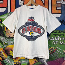 Load image into Gallery viewer, Y2K St. Louis Rams Super bowl Championship 00’ Tee Size Medium
