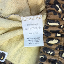 Load image into Gallery viewer, Bape Leopard Print Sweatpants Size Medium
