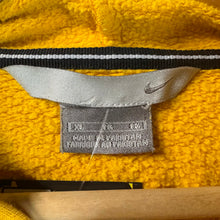Load image into Gallery viewer, Y2K Nike Yellow Spellout Logo Hoodie Size XL
