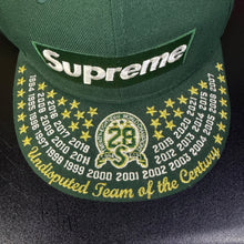 Load image into Gallery viewer, Supreme Undisputed Box Logo New Era Fitted Hat Size 7 1/8
