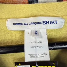 Load image into Gallery viewer, Comme Des Garcons SHIRT Layered V-neck Cardigan Size X
