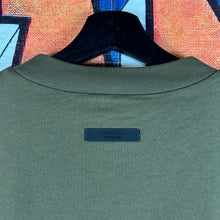 Load image into Gallery viewer, Fear Of God Essentials Olive Jersey Crewneck Tee Size M
