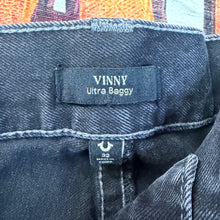 Load image into Gallery viewer, True Religion Vinny Studded Horseshoe Baggy Jeans Size 32
