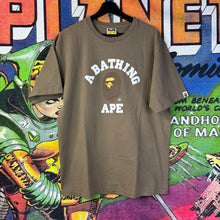 Load image into Gallery viewer, Bape Classic Brown Logo Tee Size XL
