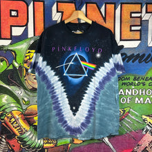 Load image into Gallery viewer, Liquid Blue Pink Floyd Dark Side of the Moon Tie Dye Tee Size XL
