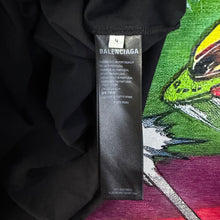 Load image into Gallery viewer, Balenciaga Double Ring Burning Utility Oversize Tee Shirt Size XL/4

