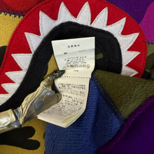 Load image into Gallery viewer, Bape Mix Camo Shark Crazy Sweatshirt Size 2XL
