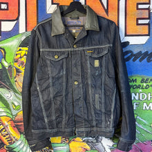 Load image into Gallery viewer, Diesel Dark Indigo Denim Jacket Size Large
