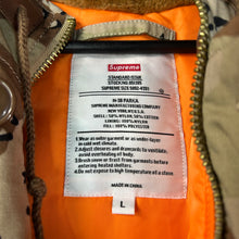 Load image into Gallery viewer, Supreme FW14 N-3B Camouflage Parka Size Large
