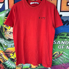 Load image into Gallery viewer, Off-White Main Label Red/Black Slim Tee Size Small
