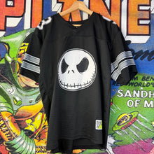 Load image into Gallery viewer, Jack Skellington Football Jersey Size Medium
