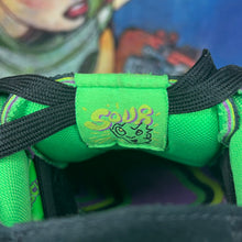 Load image into Gallery viewer, MSCHF Gobstompers Sneakers Black Green Size 10
