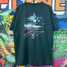 Load image into Gallery viewer, vintage 1999 WWF The Rock "Layin' The Smack Down On Ya" Tee Size XL
