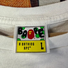 Load image into Gallery viewer, Bape Japan Culture Ape Head Tee Size Large
