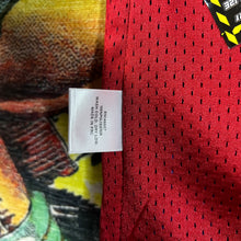 Load image into Gallery viewer, G59 Records ‘Infidel’ Reversible Warm Up Red/Blue Jersey Size M
