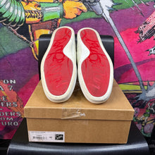 Load image into Gallery viewer, Christian Louboutin Louis Flat White Calfskin Leather Sneakers

